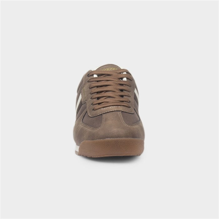 Lambretta Diego Mens Chocolate Lace Up Trainer