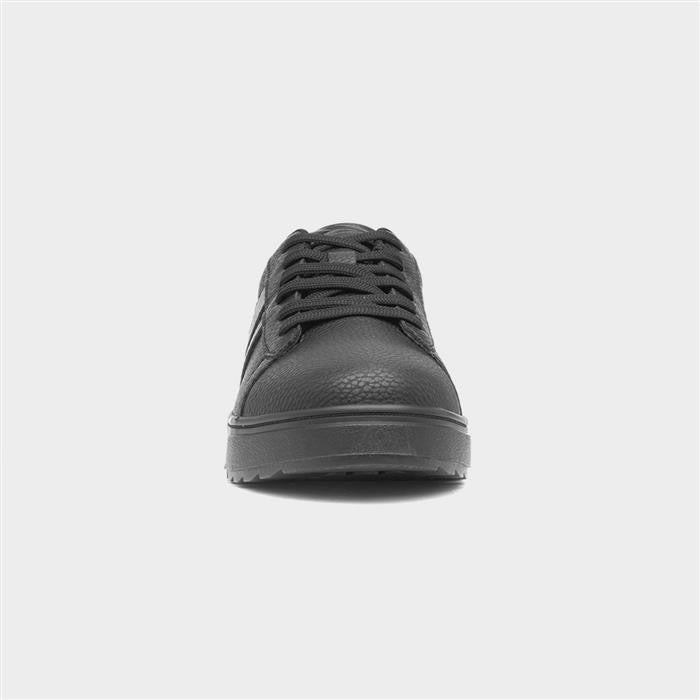 Osaga Maguire Mens Black Lace Up Trainer