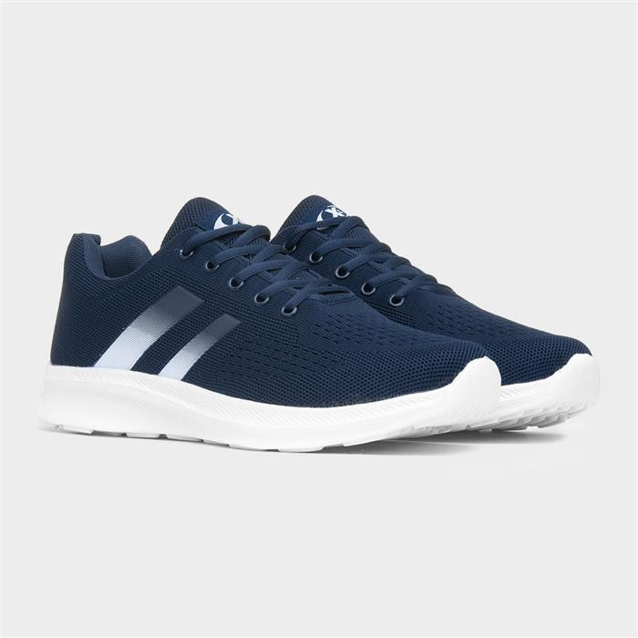 XL Men's Navy Lace Up Trainer
