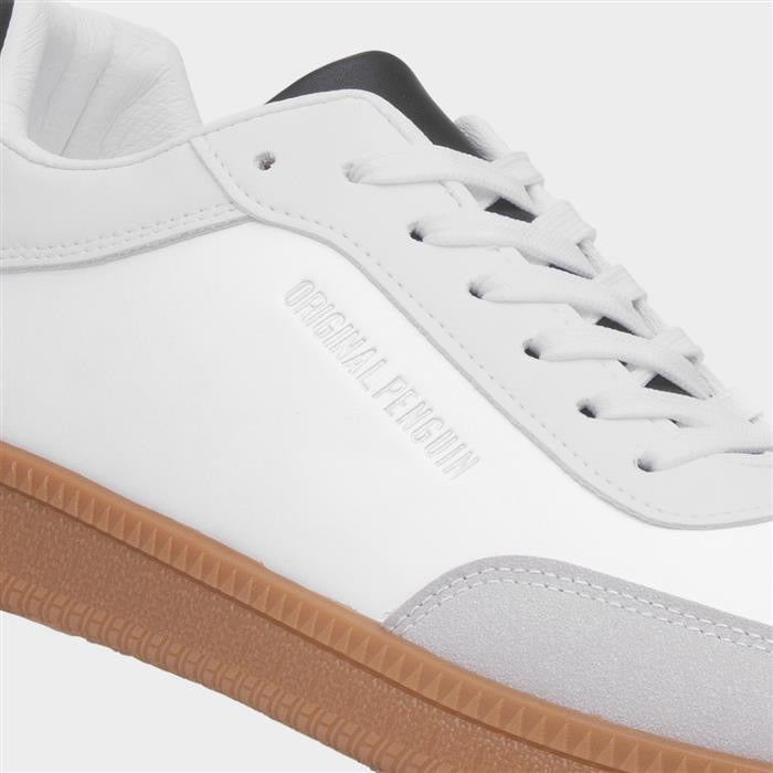 Original Penguin Salsa Mens White Casual Shoe