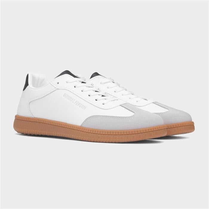 Original Penguin Salsa Mens White Casual Shoe