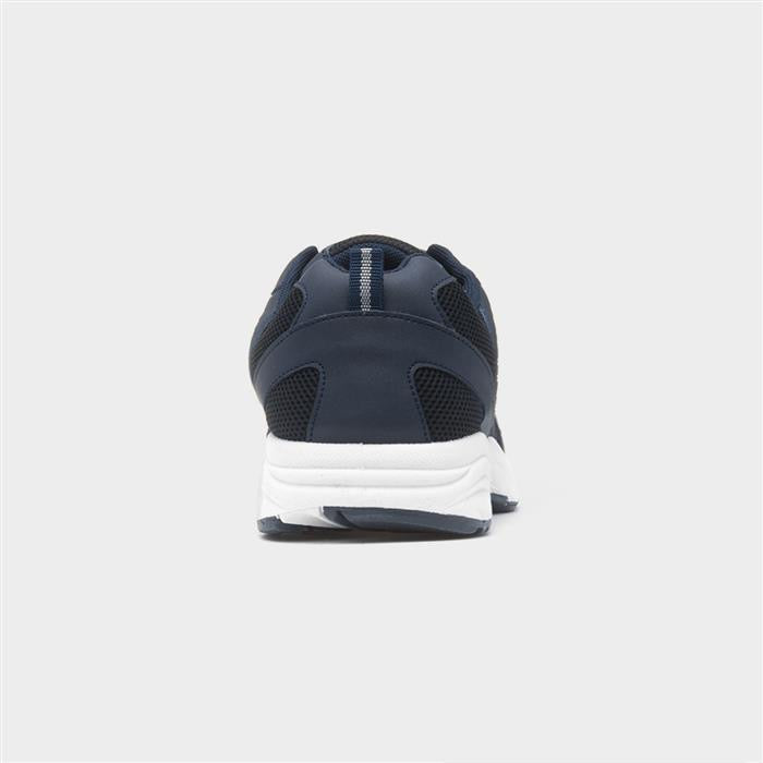 XL Mens Navy Easy Fasten Trainer