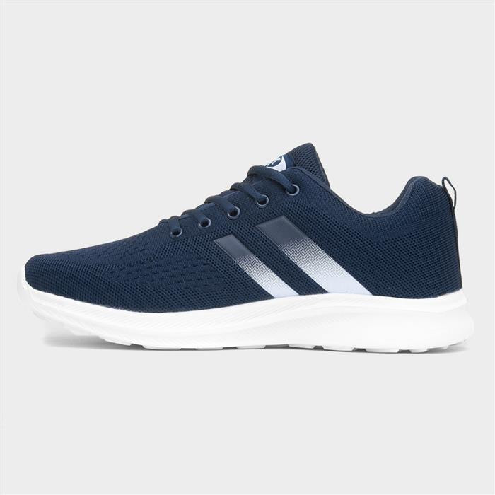 XL Men's Navy Lace Up Trainer