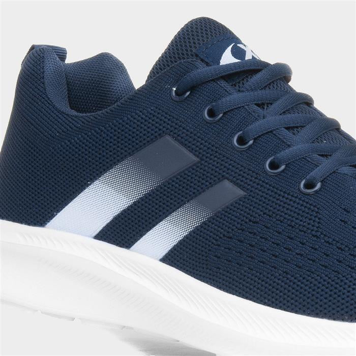 XL Men's Navy Lace Up Trainer