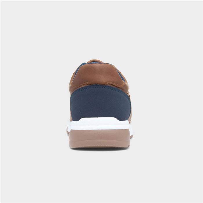 Beckett Mens Tan Lace Up Casual Shoe