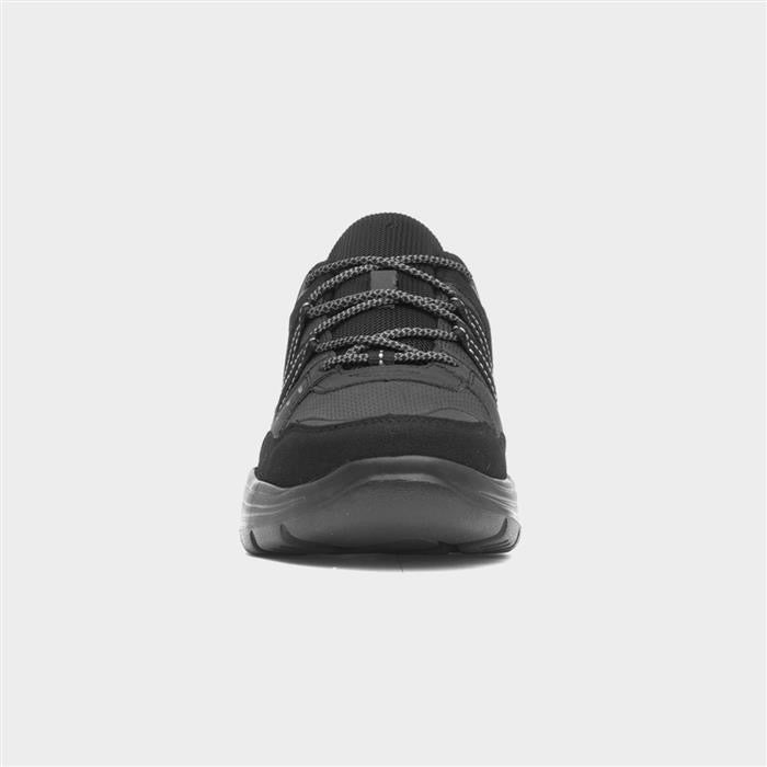 Osaga Maddison Mens Black Casual Shoe