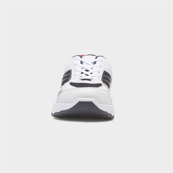 XL Men's White Lace Up Trainers