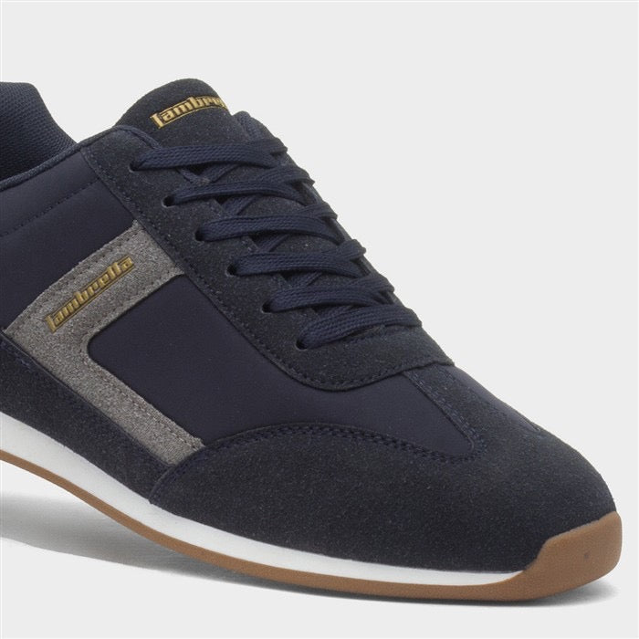 Lambretta Panther Mens Navy Trainer