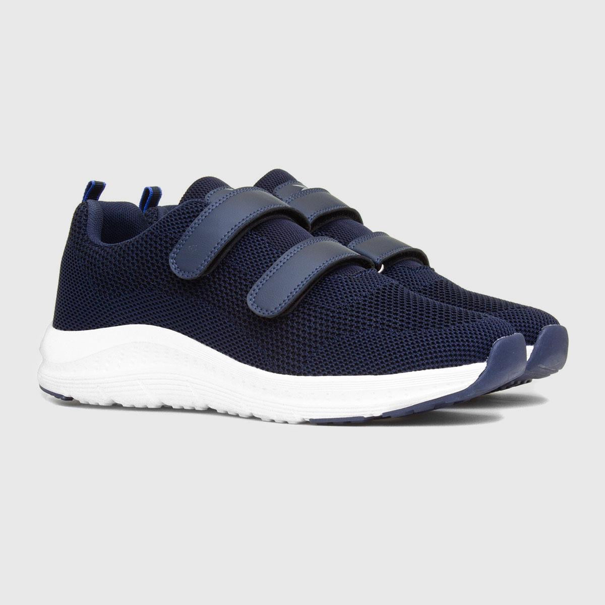Osaga Density Mens Navy Easy Fasten Trainer