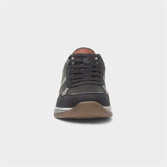 Rock Valley Cribden Mens Black Casual Shoe