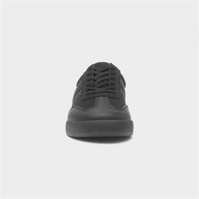 Beckett Mens Black Lace Up Casual Shoe