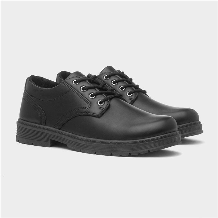 Urban Territory Men's Black Lace Up Shoes