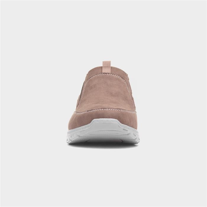 Hobos Henry Mens Brown Slip On Shoe