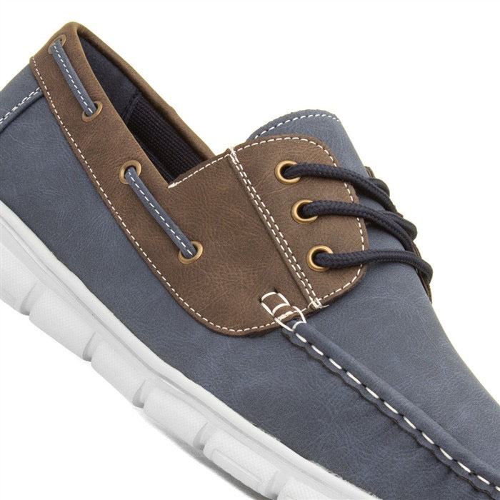 Cushion Walk Ant Mens Navy Boat Shoe