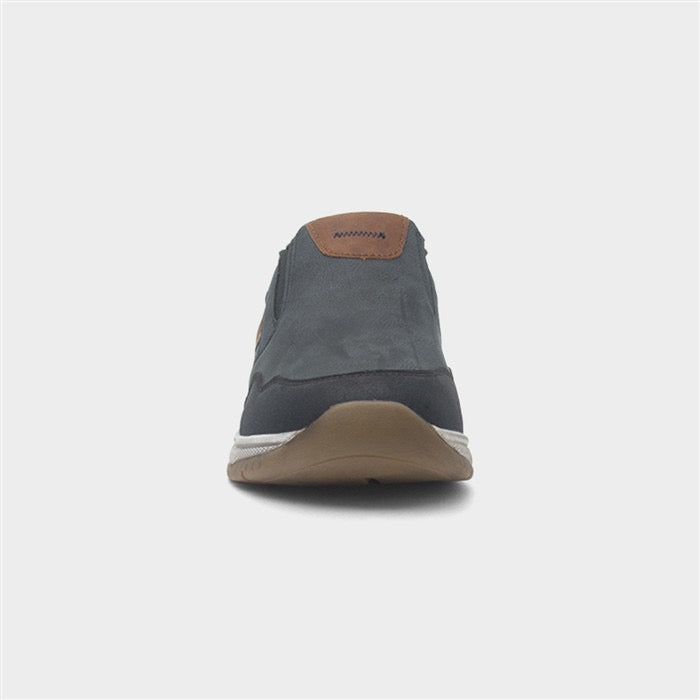 Rock Valley Hailstorm Mens Navy Slip On Shoe