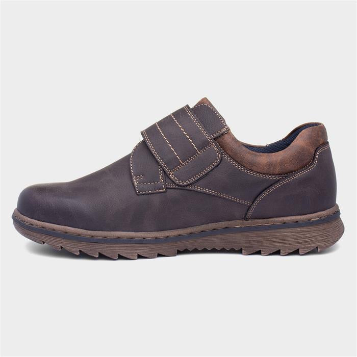 Relife Steve Mens Brown Casual Shoe