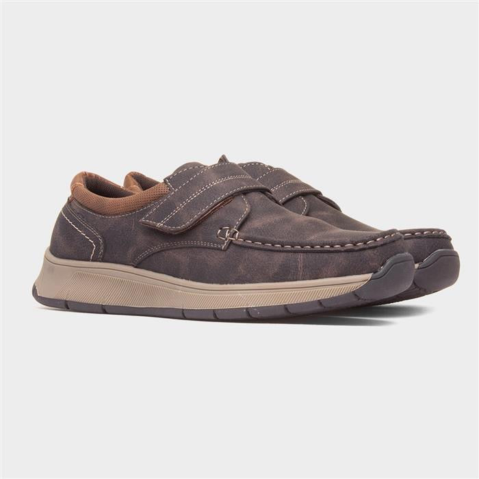 Comfy Steps William Mens Brown Casual Shoe