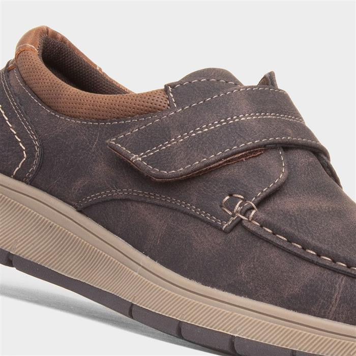 Comfy Steps William Mens Brown Casual Shoe